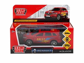 Машина металл. Renault Koleos Спорт 12 см, дв., багаж., инерц. Технопарк