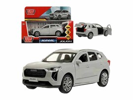 Машина металл. Haval Jolion 12 см, дв., багаж., серебр. Технопарк