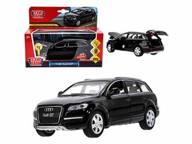 Машина металл. Audi Q7 15.4 см, свет, звук, дв., капот, багаж., инерц. Технопарк