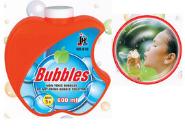 Запаска к мыльным пузырям «Яблоко» 0,6 л 816 доставка оптом в Донецк