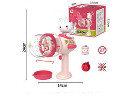 Генератор мыльных пузырей «Зайчик» на бат. 15*13*9 см в кор. 502 доставка оптом в Донецк