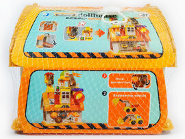 Конструктор-домик «Стройка» 79 дет. в сетке HL2023-28 доставка оптом в Донецк