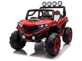 Электромобиль на р/у 1-местный (аккум. 12V, 10Ah, свет, звук, подключение USB+MP3, до 7 км/ч, до 8 лет, до 50 кг) красный CL-908 доставка оптом в Донецк