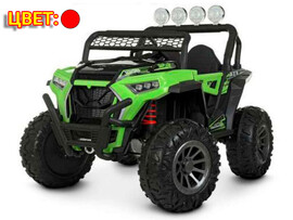 Электромобиль Джип на р/у 2-местный (аккум. 12V, 8Ah, свет, звук, подключение USB+MP3, до 3,5 км/ч, до 8 лет, до 30 кг) красный HQC057-5588 доставка оптом в Донецк