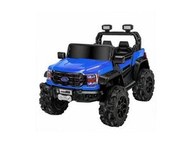Электромобиль Джип на р/у 2-местный (аккум. 12V, 8Ah, свет, звук, подключение USB+MP3, до 5 км/ч, до 8 лет, до 25 кг) синий HQC104-FORT 800 доставка оптом в Донецк