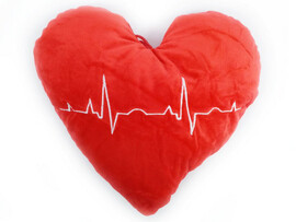 Подушка Сердце 1280-25/25 доставка оптом в Донецк