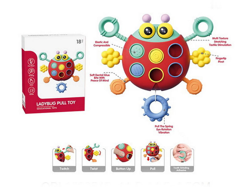 Донецк игрушка оптом Подвеска механическая «Крабик» 15*12*5 см в кор. YL368