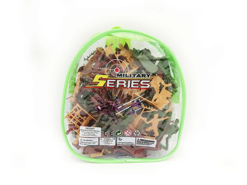 Донецк игрушка оптом Набор солдат 16*15*6 см в рюкзаке 1006-G