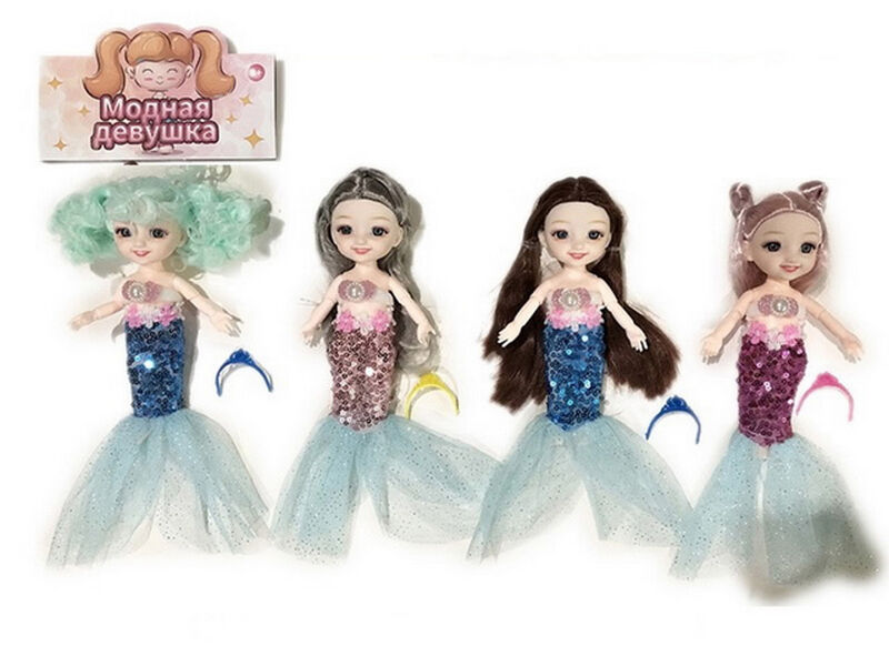 Донецк игрушка оптом Кукла шарнирная 16 см в пак. D1826