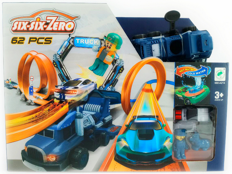 Донецк игрушка оптом Трек кольцевой 62 дет. 40*30*9 см в кор. 660-A214