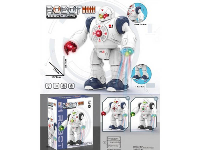 Робот "Воин" 21 см, свет, звук, движение, в кор. Арт. Y4067226
