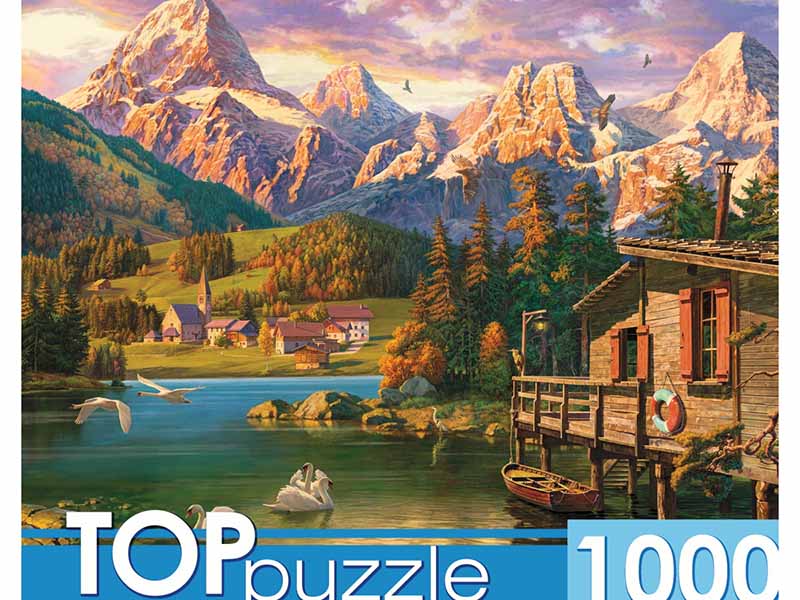 TOPpuzzle. Пазлы 1000 эл. Доломитовые Альпы. ФТП1000-9942