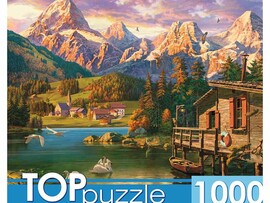 TOPpuzzle. Пазлы 1000 эл. Доломитовые Альпы. ФТП1000-9942