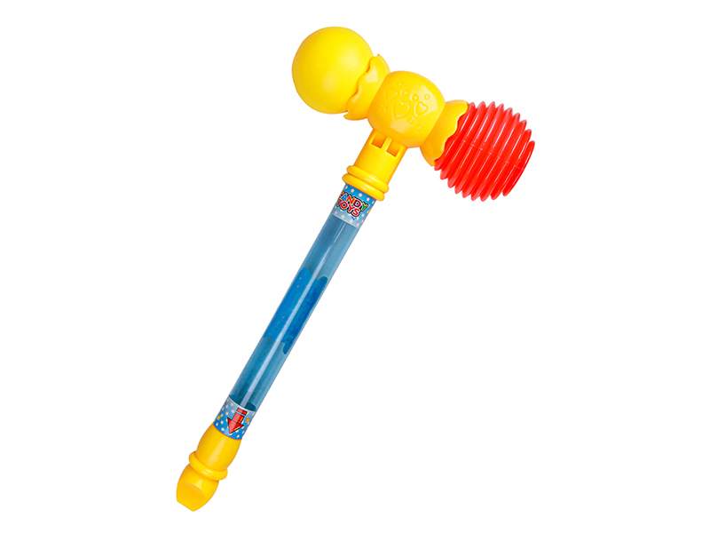 Молоточек-пищалка 30 см в сетке. Арт. И-0301