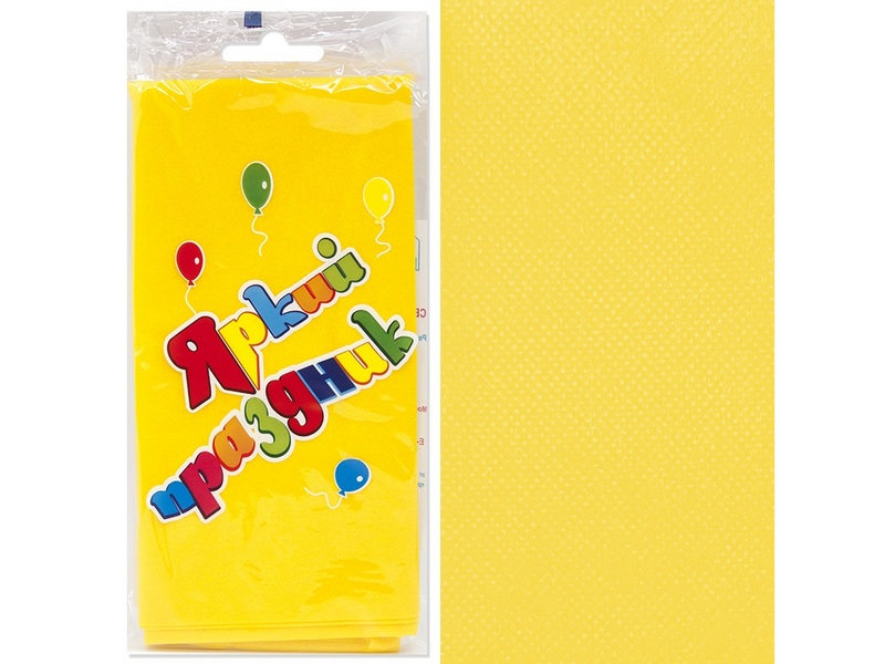 Донецк игрушка оптом Скатерть Желтая 120*140 см