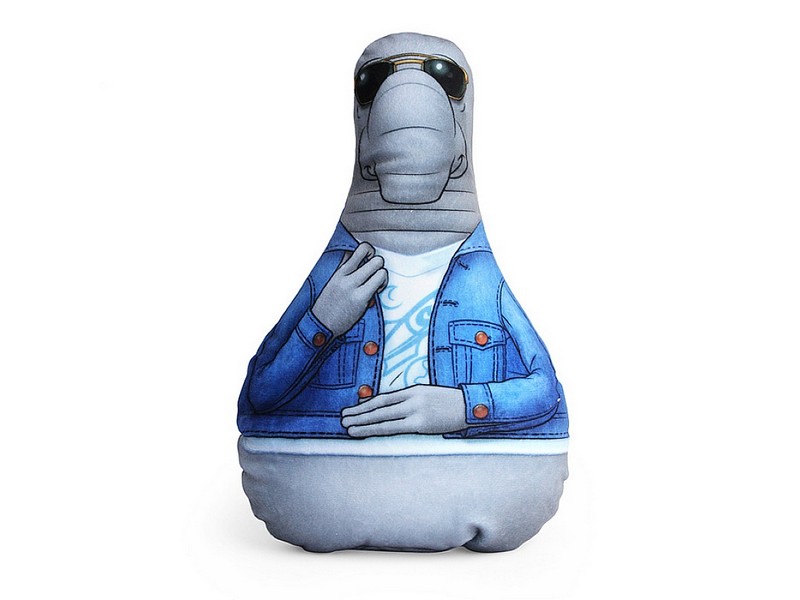 Донецк игрушка оптом Мягкая игрушка «Ждун в очках» 30 см МТ11063