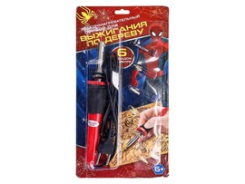 Прибор для выжигания "Супергерой" 18 см, 6 насадок, блист. VA-091916