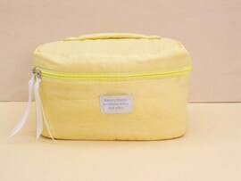 Косметичка дорожная "Beauty studio" yellow 24*17*16 см доставка оптом в Донецк