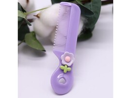 Расческа "Animal club, flower" purple доставка оптом в Донецк