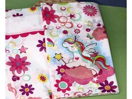 Скатерть "Единорожка" 110*180 см доставка оптом в Донецк