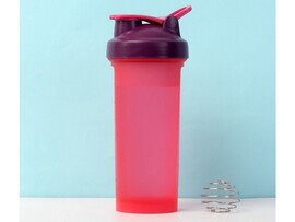 Спортивный шейкер "Beautiful life" red 600 мл доставка оптом в Донецк