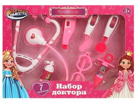 Набор доктора "Принцессы" 7 предм., 35*25 см в кор. Арт. 2107U624-R