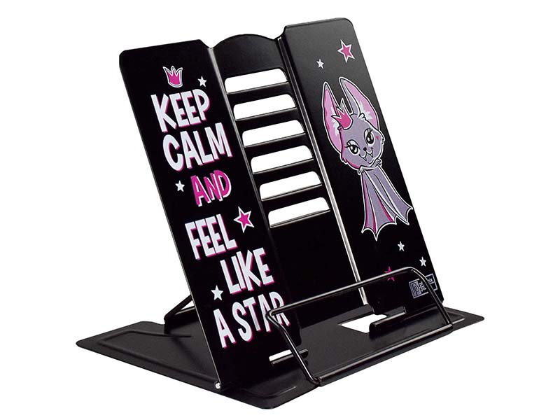 Подставка для книг "Мышь-принцесса" 20х19 см, металл., 6 углов наклона. Арт. 59879