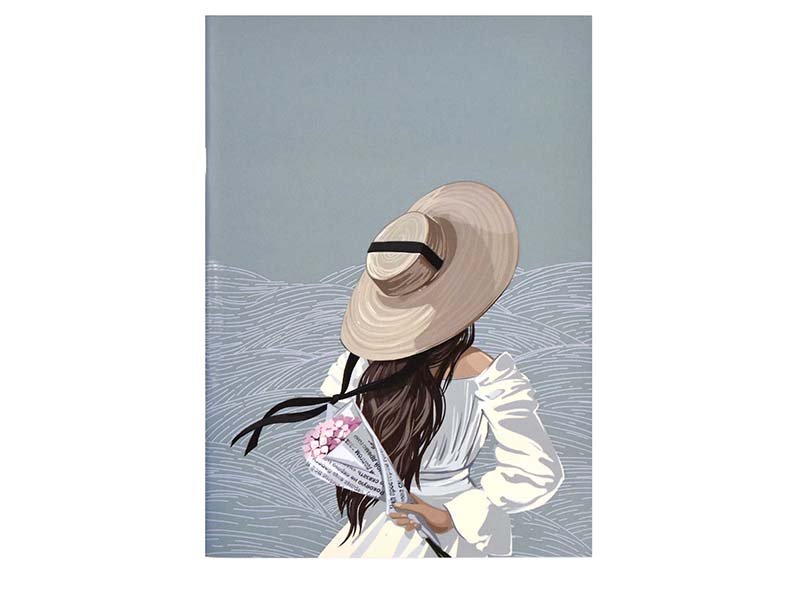 Тетрадь А5 32 л. Романтика, мат. лам., выб. УФ-лак, клетка. Арт. 65815