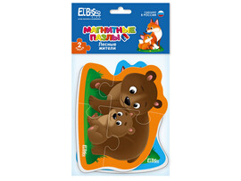 Пазлы магнитные "Лесные жители" доставка оптом в Донецк