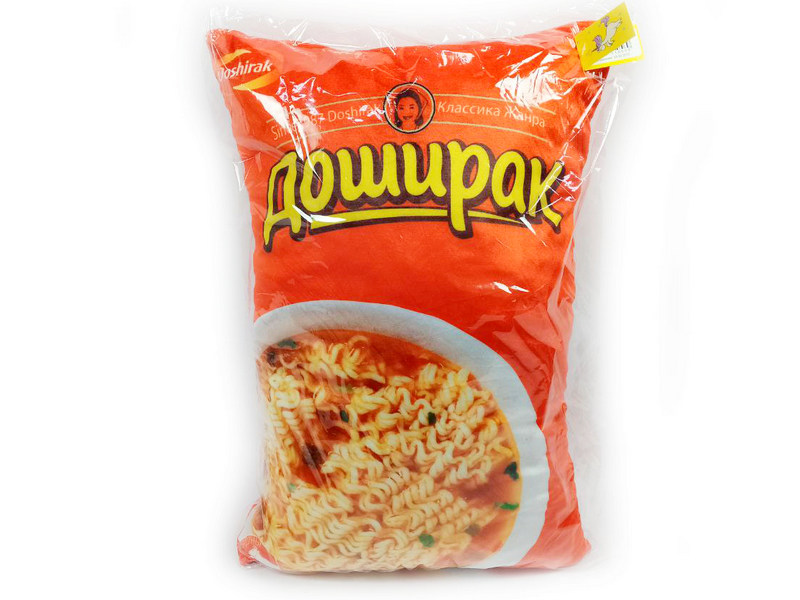 Донецк игрушка оптом Подушка-игрушка Лапша 49х29см SKL-010