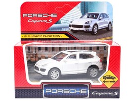 Технопарк. Машина «PORSCHE CAYENNE» металл. инерц. 9 см белый доставка оптом в Донецк