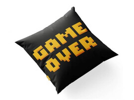 Подушка декор. "Game Over"  30 см. Арт. МТ01063