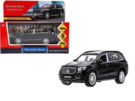 Машина металл. Mercedes-Benz GLS Maybach 12 см, дв., баг., инерц., черный. Технопарк