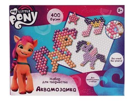 Аквамозаика "Мой маленький пони" 400 бусин в кор. AB400-MLP1