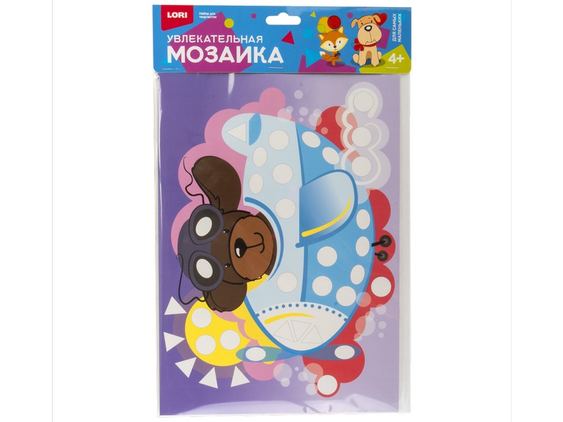 Донецк игрушка оптом Мозаика увлекательная большая "Собачка-пилот"