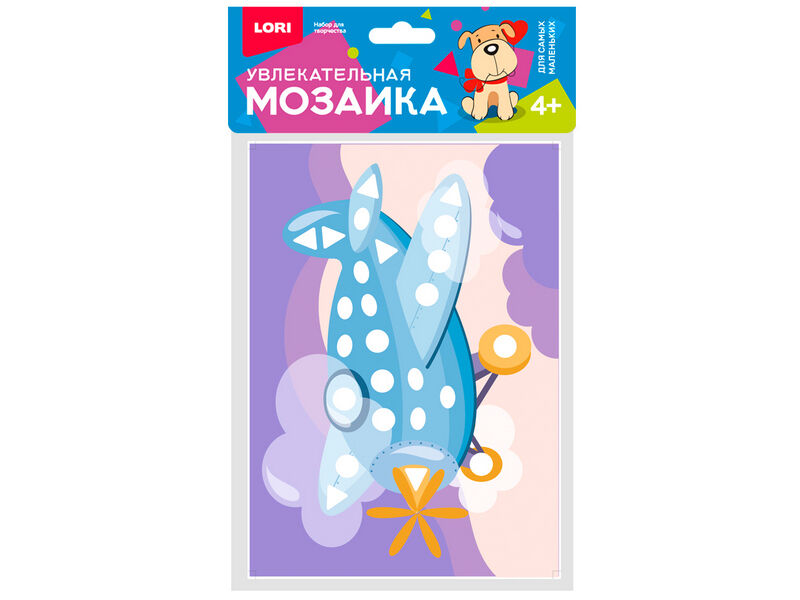 Донецк игрушка оптом Мозаика увлекательная большая "Самолет"