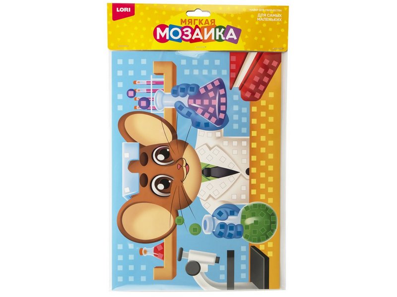 Донецк игрушка оптом Мозаика мягкая "Химик"
