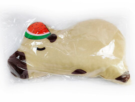 Подушка-игрушка Капибара лежит FPАB-401 доставка оптом в Донецк