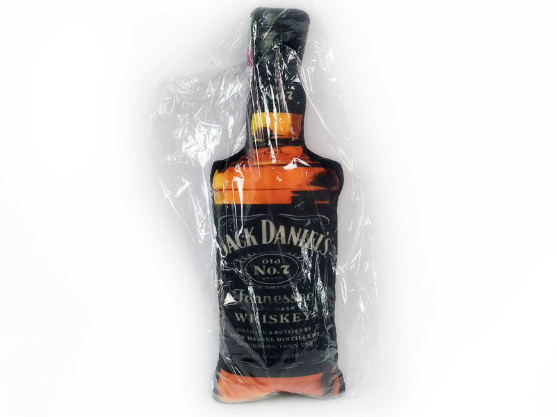 Донецк игрушка оптом Подушка-игрушка Бутылка Джек 65х25 см VPD-003