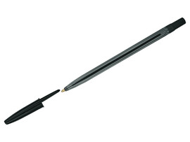 Ручка шариковая СТАММ "111" тонированный корпус 1,0 мм ЧЕРНАЯ (50шт/уп) доставка оптом в Донецк