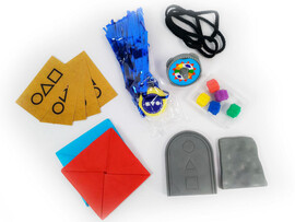 Игра в кальмара 5 в 1 в кор. MS 420 доставка оптом в Донецк