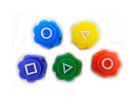 Игра в кальмара «Gonggi» (игровые кубики) MS 421 доставка оптом в Донецк