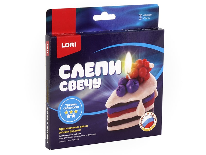Слепи свечу "Десерт"