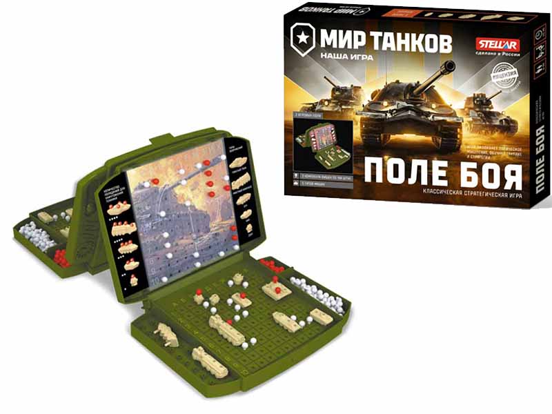 Настольная игра "Мир танков. Поле боя"