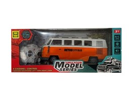 Машина Р/У "Ретро Автобус" свет, звук, аккум., 33*14 см в кор. Арт. 091-452