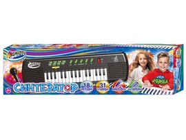 Синтезатор "Играем вместе" 48 см, 31 клавиша, микрофон, в кор. D270-H29029-R