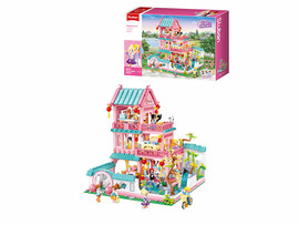 Конструктор Sluban "Дом мечты" 1210 дет., 11 фигур, в кор. Арт. M38-B1117