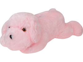 Мягкий ночник игрушка "Собака" 50 см, розовая, в пак. Арт. ИК-3957