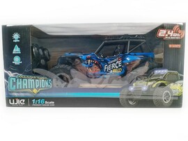 Машинка Р/У "Внедорожник" 1:16, свет, USB, аккум., 36*20 см в кор. UJ99-P268