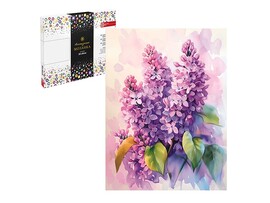 Алмаз. моз. 30*40 см, с подр., полн. зап. Акварельная сирень. Арт. 68634